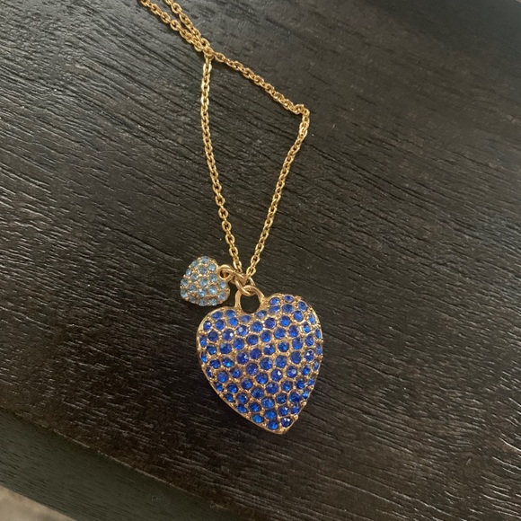 Crewcuts Jewelry J Crew Gold And Crystal Pave Heart Necklace Poshmark
